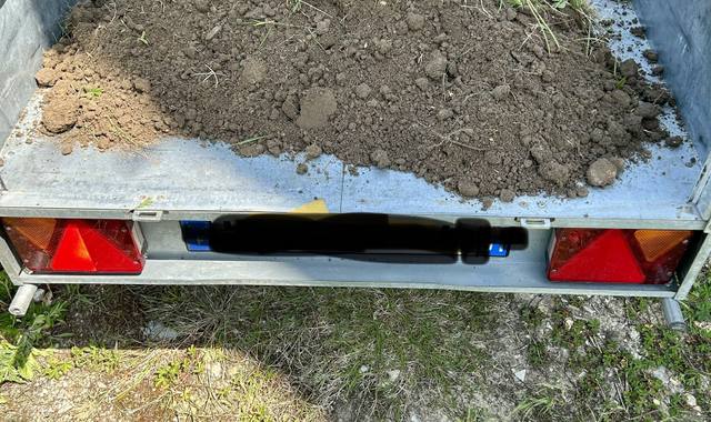 Terre et gravats terre de jardin