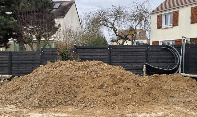 Terre et gravats terre