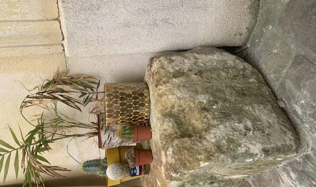 Terre et gravats pierres