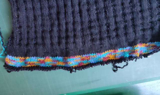 Vêtements fil à tricoter pour tricoteuse