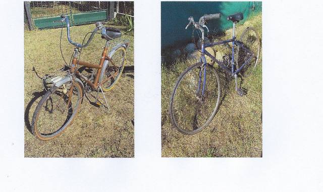 Vélo 2 vélos un homme vtc et un femme ville