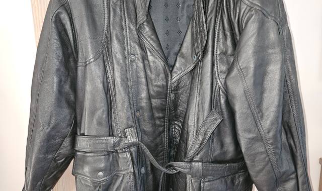 Vêtements veste cuir homme