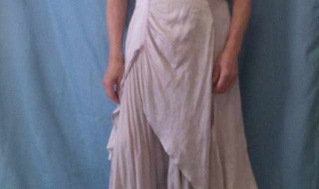 Vêtements robe blanche  pour halloween T 42