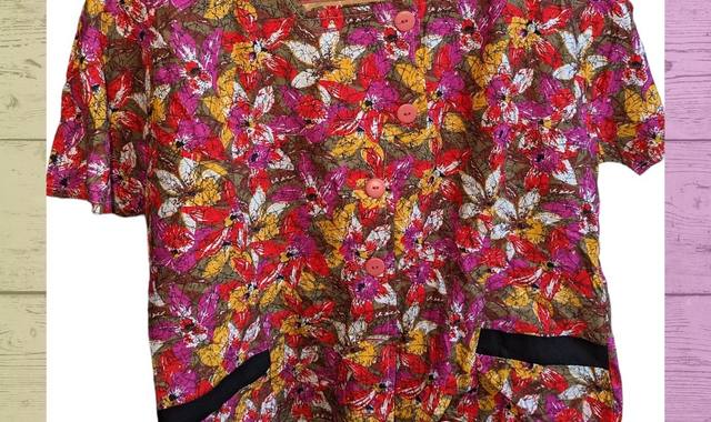 Vêtements petit haut multicolore