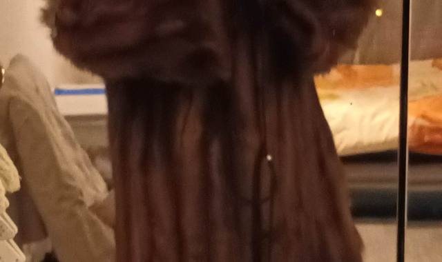 Vêtements manteau forrure - vison sauvage