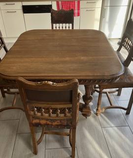 Antiquités tavle et chaises henri2