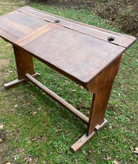 Antiquités bureau ancien ecolier