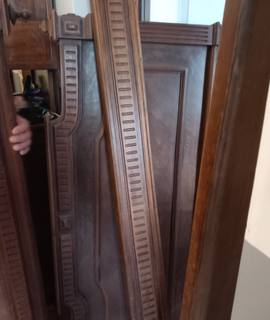 Antiquités lit de coin seul