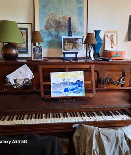 Antiquités piano droit Gaveau