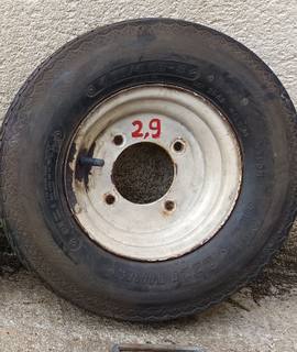 Auto-Moto roue remorque complète 4.80/4.00-8