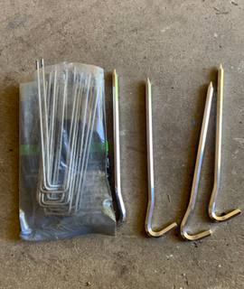 Bricolage des agrafes de fixation