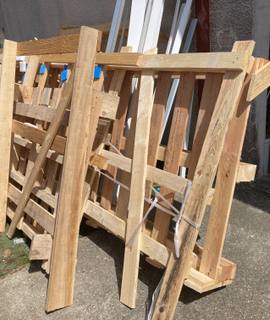 Bricolage palettes bois