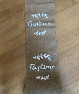 Bricolage toile de jute