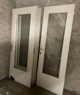 Bricolage portes vitrées