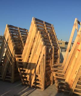 Bricolage palettes chevalets