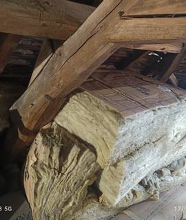 Bricolage je donne rouleaux laine verre, isolation