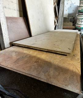 Bricolage bois de coffrage panne et osb