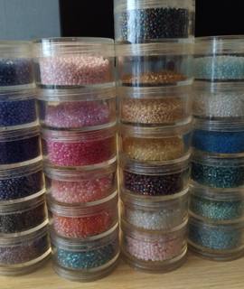 Bricolage grand lot perles de rocailles