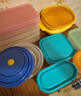 Camping lot de tupperware