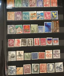 Collection lot timbres du MONDE - 01-05