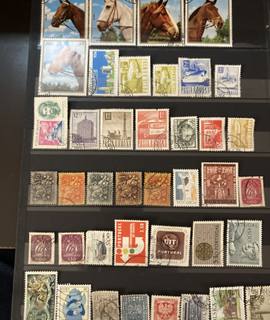 Collection timbres MONDE - lot 01-06