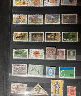 Collection timbres du MONDE - 45