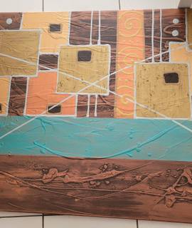 Collection peinture sur toile Domino 80x100 cm de Susan Jones