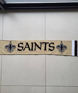 Collection écharpe équipe de foot américain New Orleans Saints