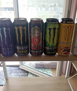 Collection lot de 42 canettes de Monster