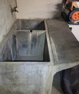 Divers lavoir béton double bacs