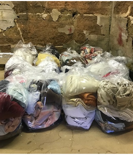 Divers de linge de maison – volume important