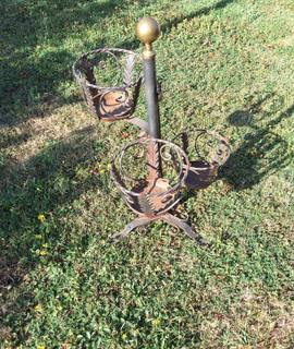 Divers porte plante fer forge