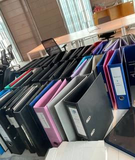 Divers classeurs et intercalaires