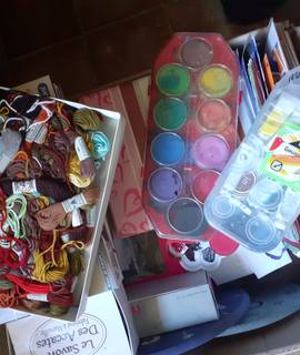Divers gros lots travaux manuels