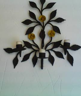 Divers décoration murale en fer forgé