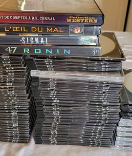 DVD, Film, Cinéma lot de fims DVD , CD musicaux