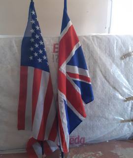 DVD, Film, Cinéma drapeaux américain et britannique