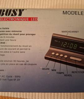 Electroménager réveil électronique LED