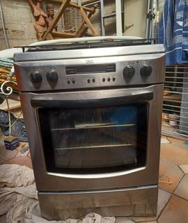 Electroménager cuisinière mixte gaz électrique