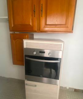 Electroménager four Faure, meuble encastrable et meuble haut en bois