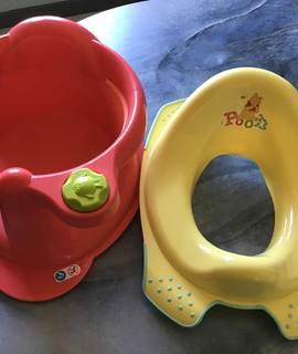 Equipements pour Bébé, Enfants, Puériculture siege pour toilette et siege pour baignoire pour enfant