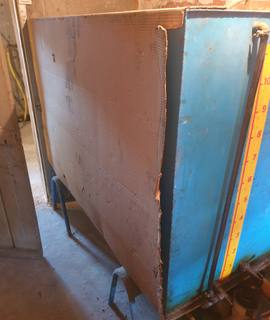 Ferraille, métaux divers cuve mazout vide à emporter