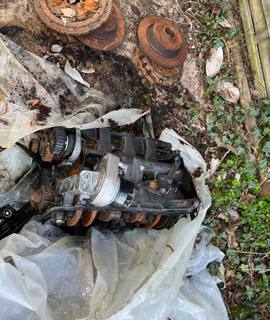 Ferraille, métaux divers bloc moteur alfa hs avec vilebrequin