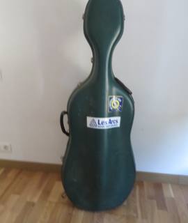 Instruments de musique caisse de violoncelle en dur