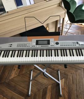 Instruments de musique piano électronique MEDELI 88 touches + pupitre + pied X + pédale reverb