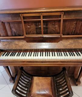 Instruments de musique piano droit Bonnington