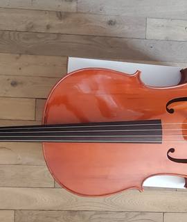 Instruments de musique violoncelle 3/4 fendu et jouable + 2 housses