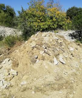 Jardinage terre remblais