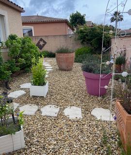 Jardinage gravier roulé