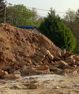 Jardinage terre de remblais